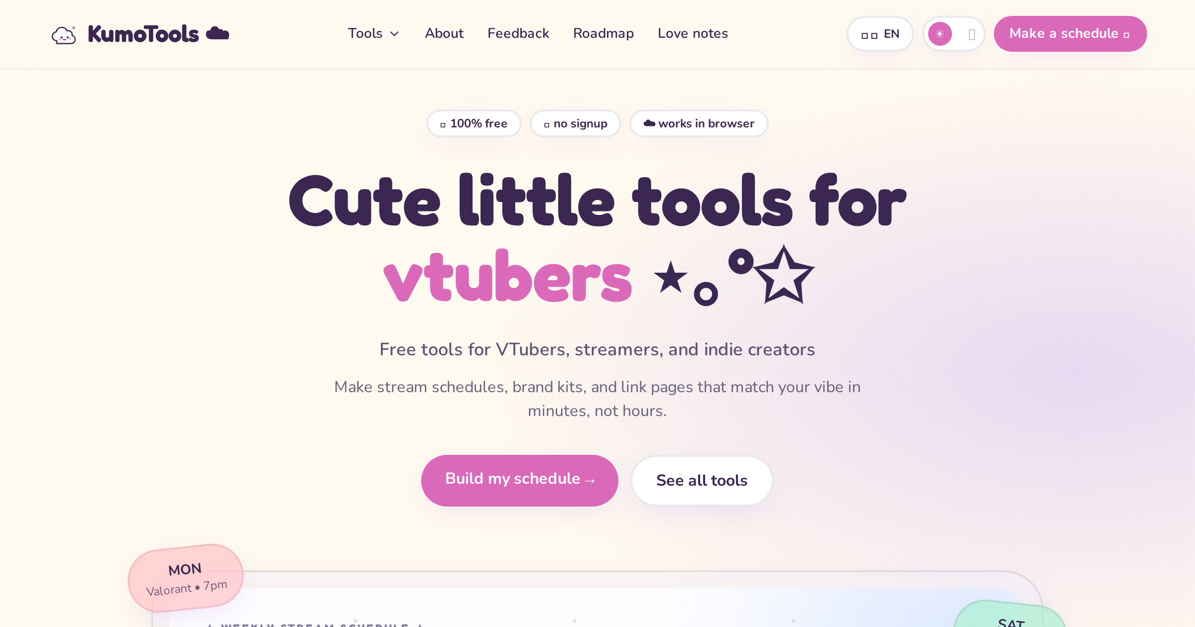 Preview of KumoTools by クモモリン